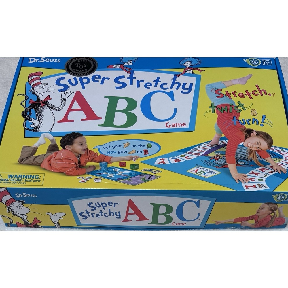 Dr. Seuss Super Stretchy ABC Game 3 & up‎ Stretch Twist Turn Indoor exercise